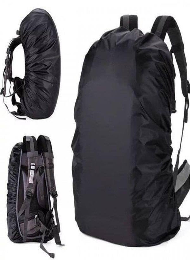 Arivya Waterproof Backpack Rain & Dust Cover with Carry Pouch Adjustable Elastic Bag Cover for Travel, Trekking, Hiking, Camping, School, Laptop & Luggage Bags (Multicolor Pack of 1) - Image 2